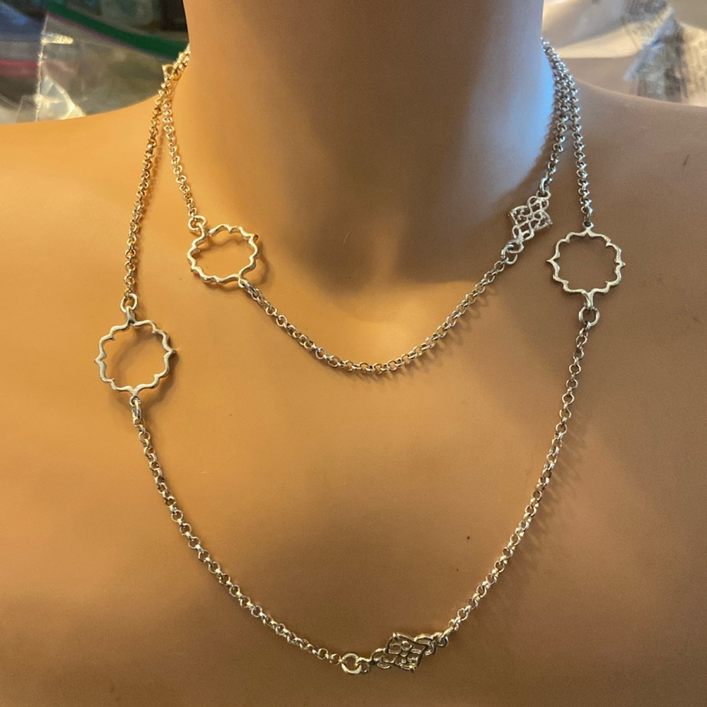 T&R Long Celtic Knot Necklace